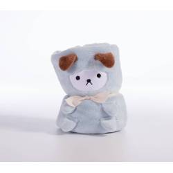ΚΟΥΒΕΡΤΑ FLEECE ΠΟΛ.LOVELY SHEEP 80X110 - L.BLUE - NEF-NEF Homeware