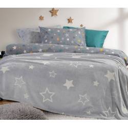 ΚΟΥΒΕΡΤΑ ΠΟΛ.STARLIGHT 160X220 - GREY - NEF-NEF Homeware