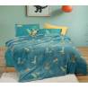 Κουβέρτα Πολ.dinos On Wheels 160X220 - Petrol - NEF-NEF Homeware