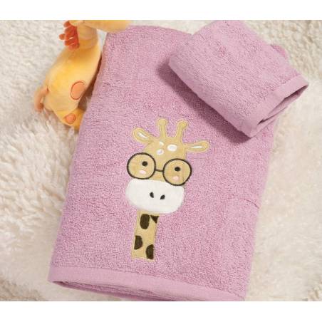 Πετσέτα Βαμβ Σετ Roller Friends 2 Τμχ - Mauve - NEF-NEF Homeware