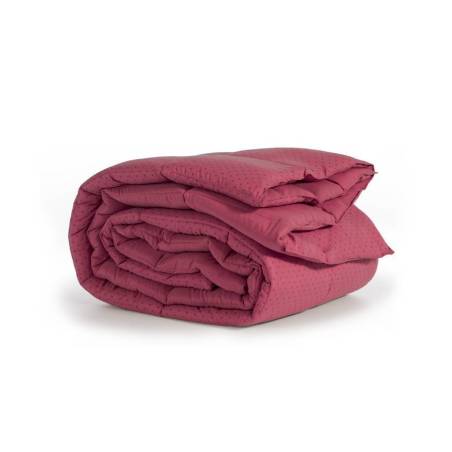 Πάπλωμα Μικρ-hollow Colorfull 160X220 - Sangria - NEF-NEF Homeware