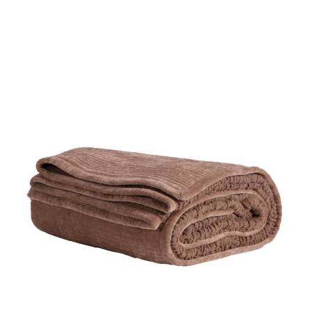 Κουβρ-λι Πολ.brave 230X240 - Mocca - NEF-NEF Homeware