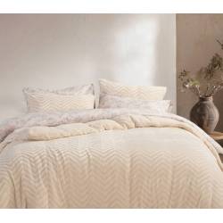 ΠΑΠΛΩΜΑΤΟΘΗΚΗ ΠΟΛ.CARMEN ΣΕΤ MONH - ECRU - NEF-NEF Homeware