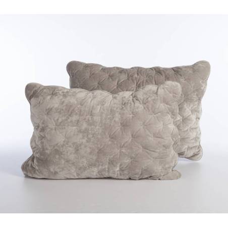 Μαξιλαροθήκη Πολ.priver Σετ 2τμχ - Grey - NEF-NEF Homeware