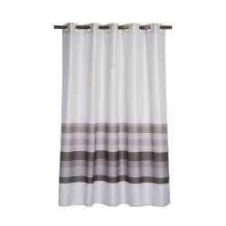 ΚΟΥΡΤΙΝΑ ΜΠΑΝΙΟΥ ΠΟΛ.DEPREO 180Χ200 - BEIGE - NEF-NEF Homeware