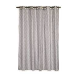 ΚΟΥΡΤΙΝΑ ΜΠΑΝΙΟΥ ΠΟΛ.FONTESTE 180Χ200 - SILVER - NEF-NEF Homeware