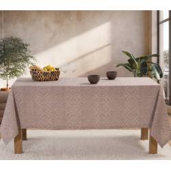 ΤΡΑΠΕΖΟΜΑΝΤΗΛΟ ΒΑΜΒ-ΠΟΛ ORION 140X180 - GREY - NEF-NEF Homeware