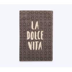 ΠΟΤΗΡΟΠΑΝΟ ΒΑΜΒ.LA DOLCE VITA ΒΕΛΟΥΤΕ 40Χ60 - GREY - NEF-NEF Homeware