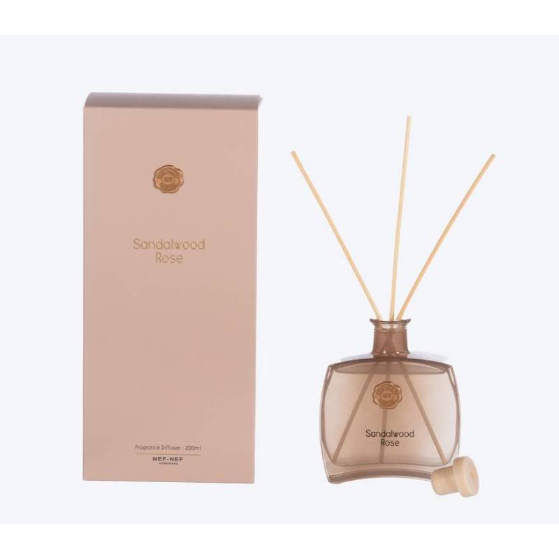 Αρωματικο Χωρου Στικς Sandalwood Rose 200ml - Rose - Nef - Nef Homaware