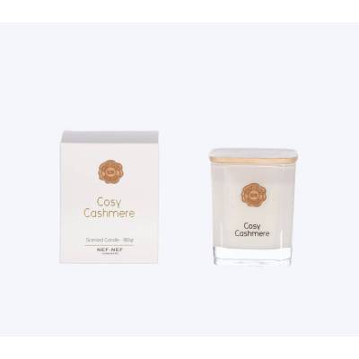 ΑΡΩΜΑΤΙΚΟ ΚΕΡΙ COSY CASHMERE 180gr - WHITE - Nef - Nef Homaware