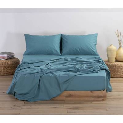 ΣΕΝΤΟΝΙ ΒΑΜΒ.BASIC Μ.Λ.160Χ200+30 - 1104-DUSTY PETROL - NEF-NEF Homeware