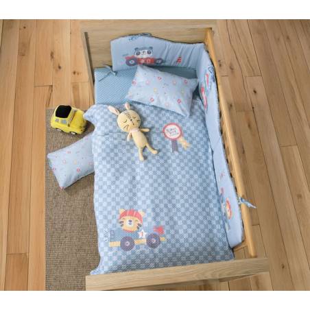 Βρεφική Κουβέρτα Πικε Aγκαλιας Super Boy 80X110 NEF-NEF Homeware