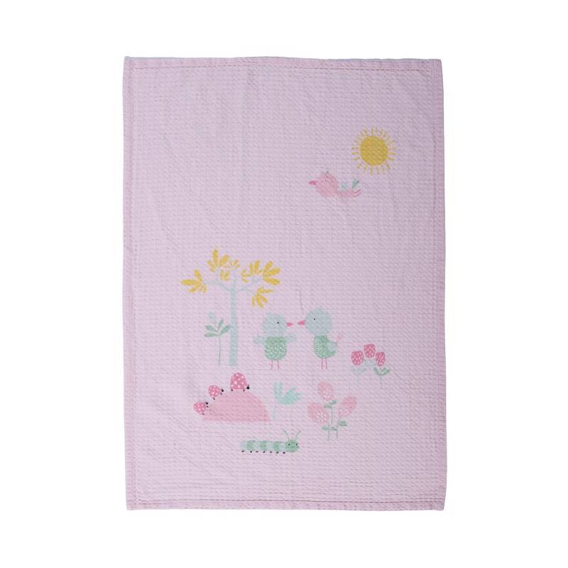Βρεφική Κουβέρτα Πικε Κούνιας Spring Happiness 110X150 NEF-NEF Homeware
