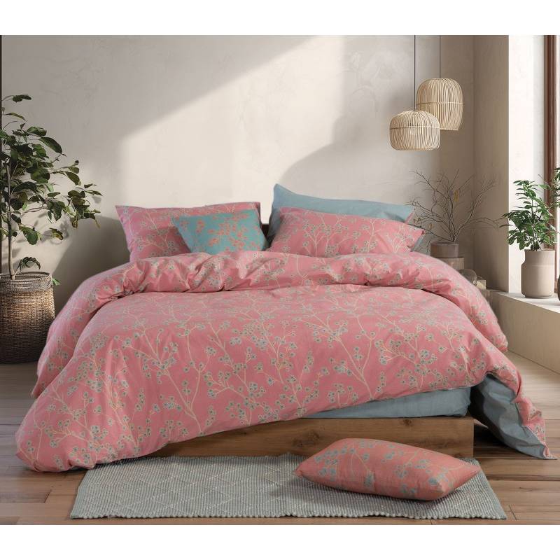 Σετ Σεντόνια Βαμβακερα Μονά Floriva 170X270 NEF-NEF Homeware