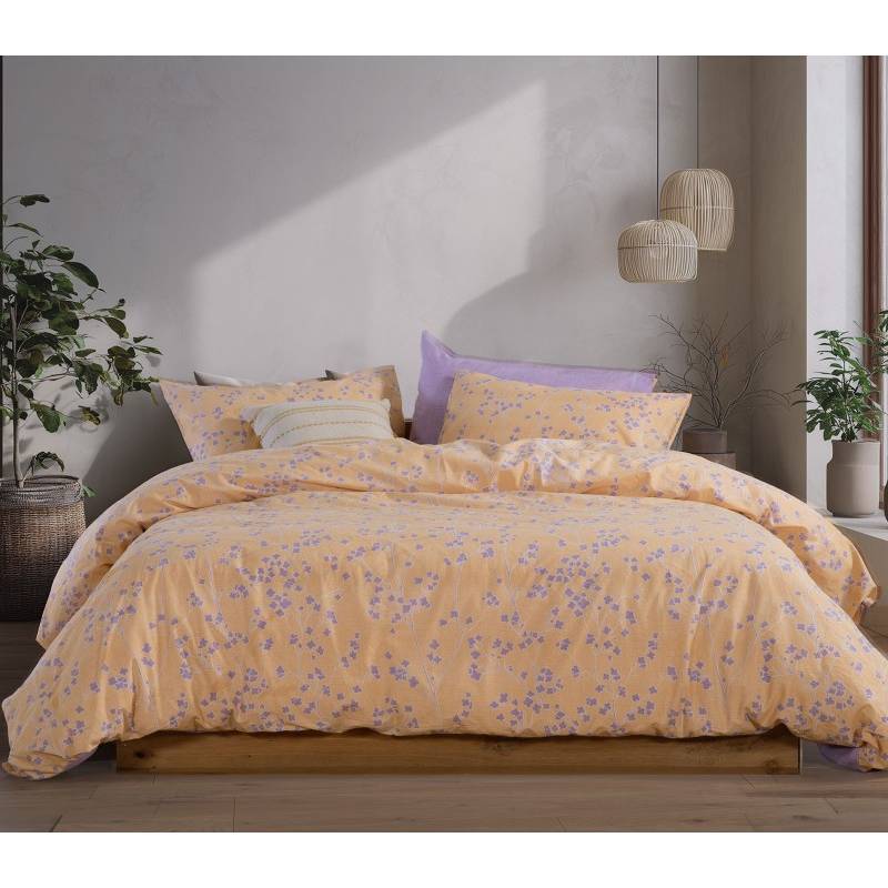 Σετ Σεντόνια Βαμβακερα Μονά Floriva 170X270 NEF-NEF Homeware