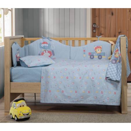 Βρεφικά Σετ Σεντόνια Κούνιας Super Boy NEF-NEF Homeware