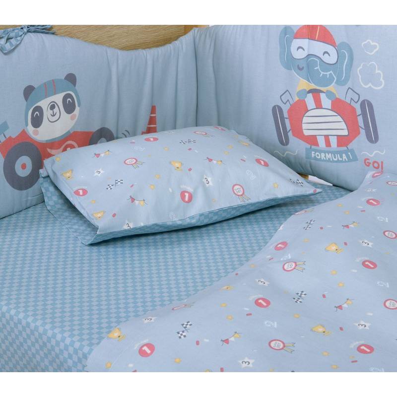 Βρεφικά Σετ Σεντόνια Κούνιας Super Boy NEF-NEF Homeware