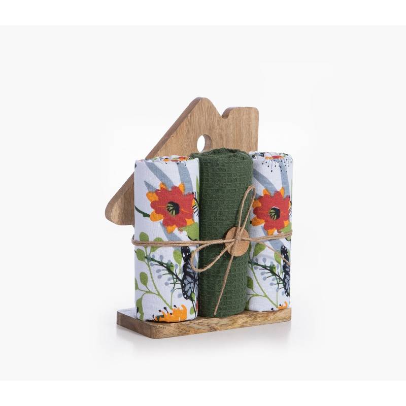 ΞΥΛΙΝΟ ΣΠΙΤΙ ΜΕ ΠΟΤΗΡΟΠΑΝΟ ΣΕΤ 3ΤΜΧ HOUSE NEF-NEF HOMEWARE