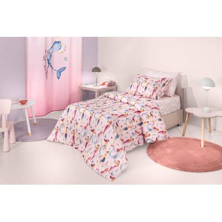 Σεντόνια Merida Pink 165X250 Σετ 3τμχ