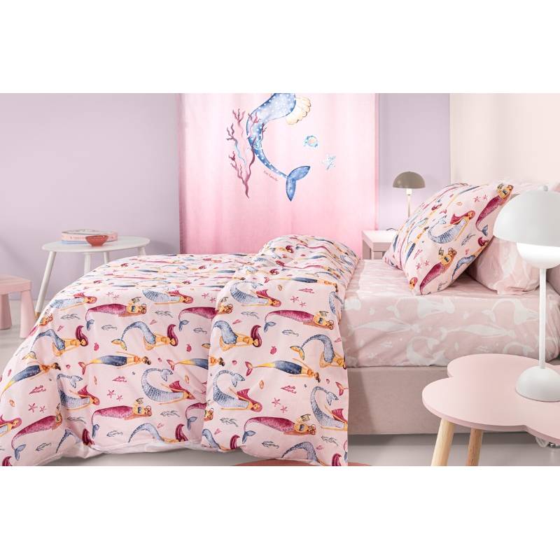 Σεντόνια Merida Pink 165X250 Σετ 3τμχ