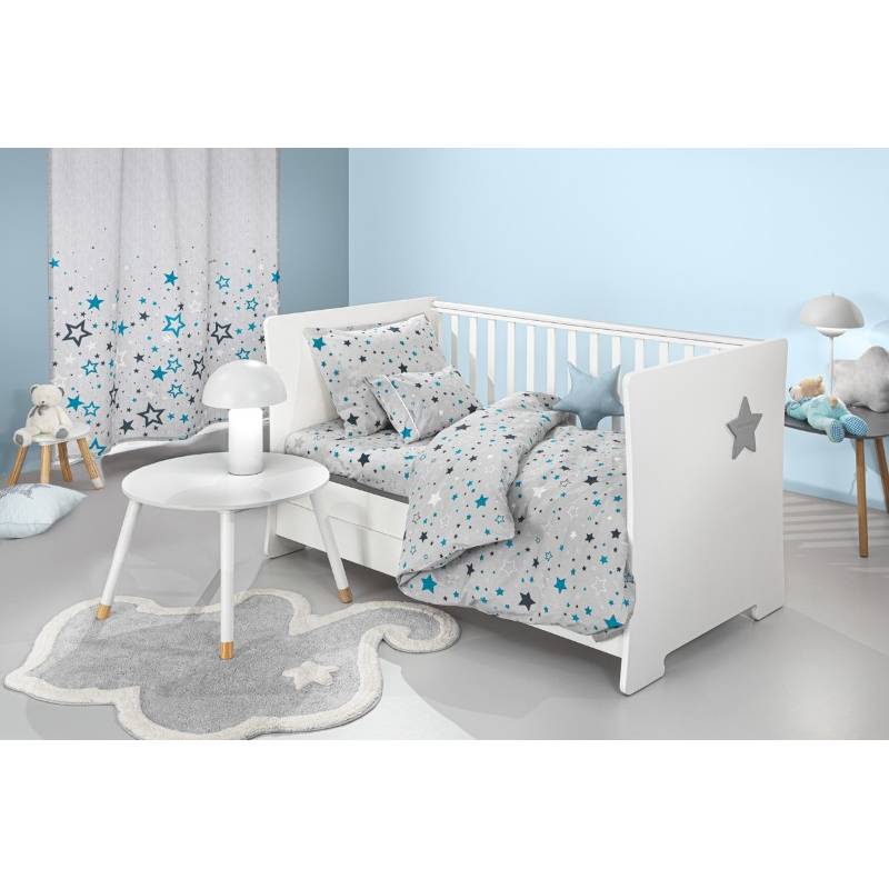 Σεντόνια Bebe Starland Silver Σετ 3τμχ (2x115x170 30X40)