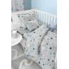 Σεντόνια Bebe Starland Silver Σετ 3τμχ (2x115x170 30X40)