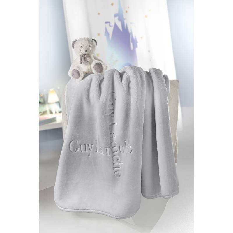 Κουβέρτα Logo Silver 110X140 Guy Laroche