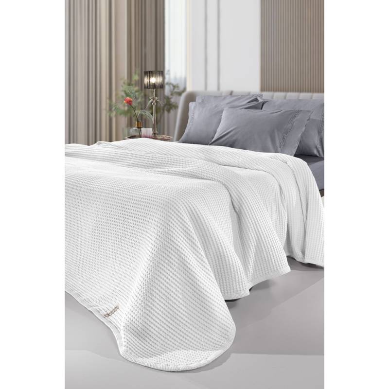 Κουβέρτα Eternity Snow White 230X240 Guy Laroche