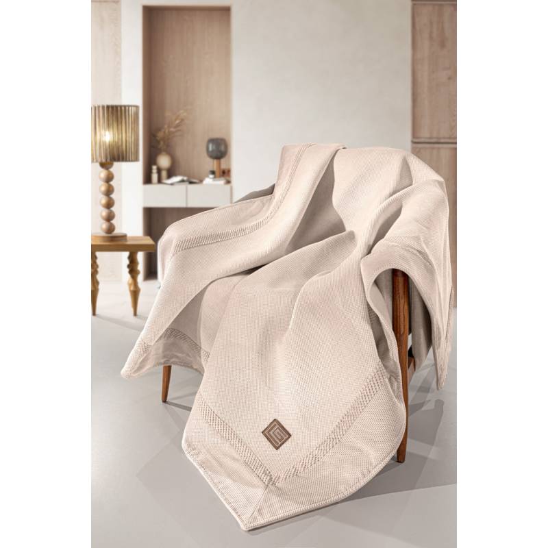 Ριχτάρι Τριθέσιου Rubicon Champagne 170X300 Guy Laroche