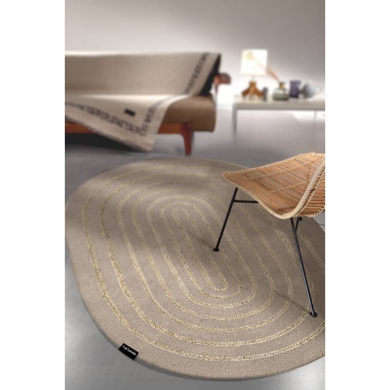 Χαλί Maya Taupe 140X210 Oval Guy Laroche