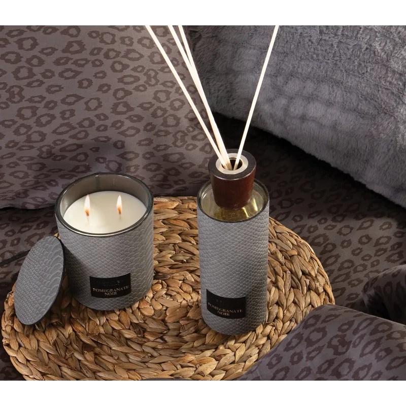 Αρωματικο Κερί Pomegranate Noir 450gr - Grey - NEF-NEF Homeware