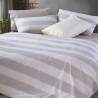 Σετ Παπλωματοθήκη Βαμβακερή Υπέρδιπλη Casual Stripe - Ecru - NEF-NEF Homeware
