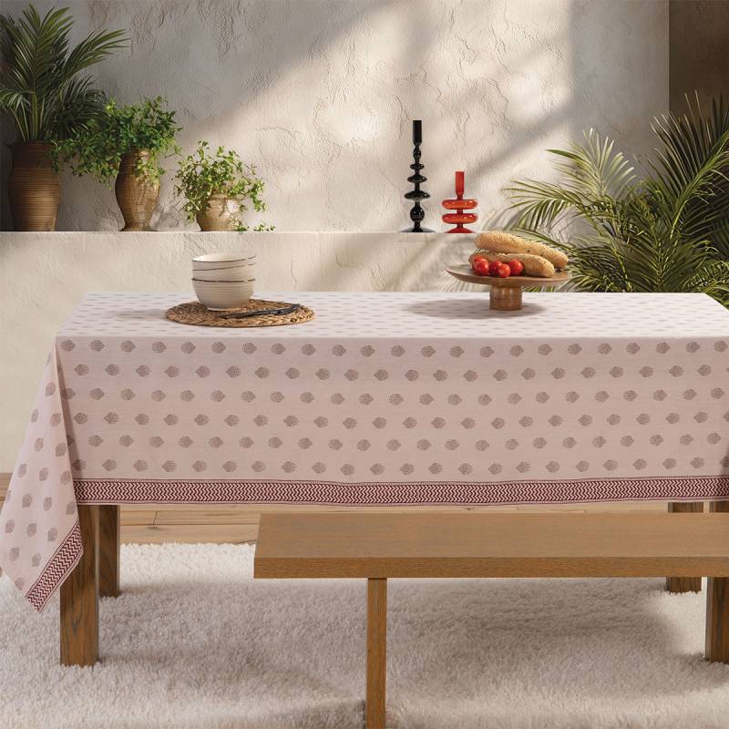 Τραπεζομάντηλο Orphea 140X140 - Beige - NEF-NEF Homeware