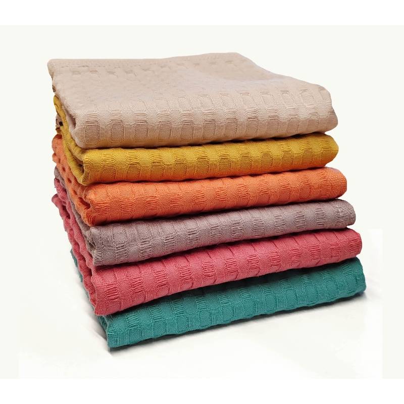 Ποτηρόπανο Βαμβακερό Πικέ Main 45x68 Rose Nef-Nef Homeware