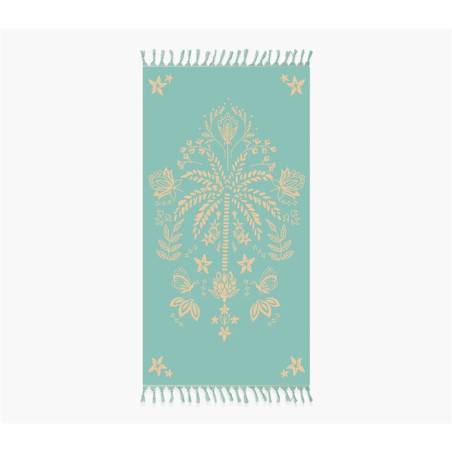 NEF-NEF Homeware Πετσέτα Θαλάσσης Oriental 80x160 AQUA