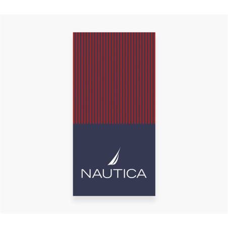 NEF-NEF Homeware Πετσέτα Θαλάσσης Nautica-NAU Express 80x160 RED/BLUE